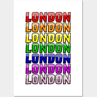 Glossy London Posters and Art